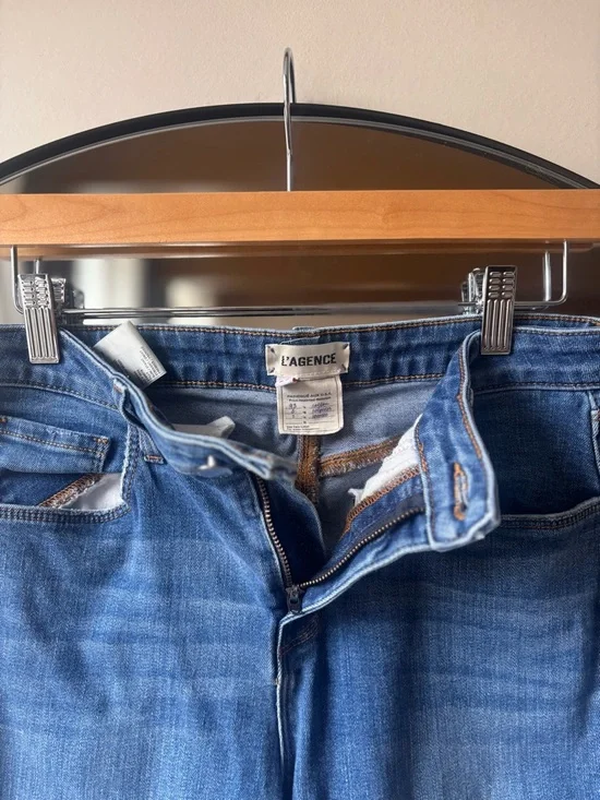 L’AGENCE | high rise slim straight pant | size 29 - Picture 6 of 6